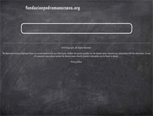 Tablet Screenshot of fundacionpedromunozseca.org